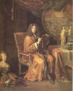 Pierre Mignard Portrait of the Artist (mk05) oil painting artist